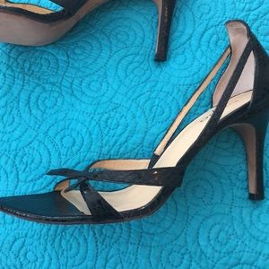 Bebe black Snakeskin shoes